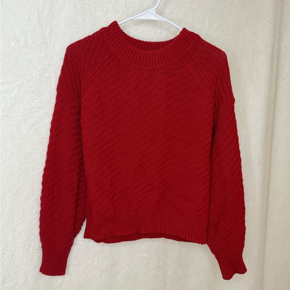 Cozy Red Women's Sweater